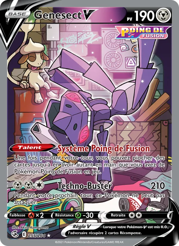 Genesect V, Poing de Fusion No. 255