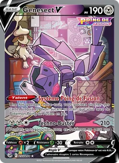 Genesect V, Poing de Fusion No. 255 Holo