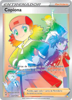 Copiona, Cielos Evolutivos Nº 222 Holo