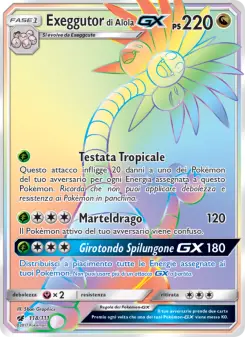 Exeggutor di Alola GX, Invasione Scarlatta No. 118 Normal