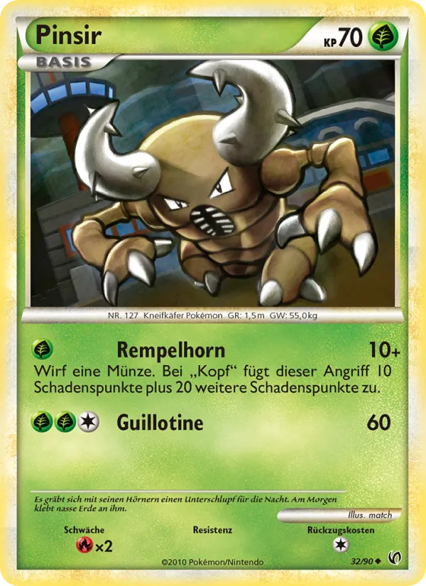 Pinsir, Unerschrocken No. 32