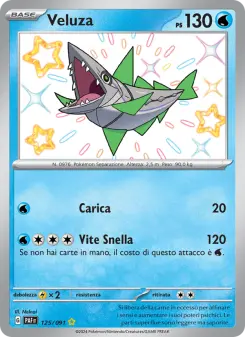 Veluza, Destino di Paldea No. 125 Holo
