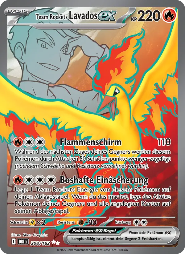 Team Rockets Lavados-ex, Ewige Rivalen Nº 208