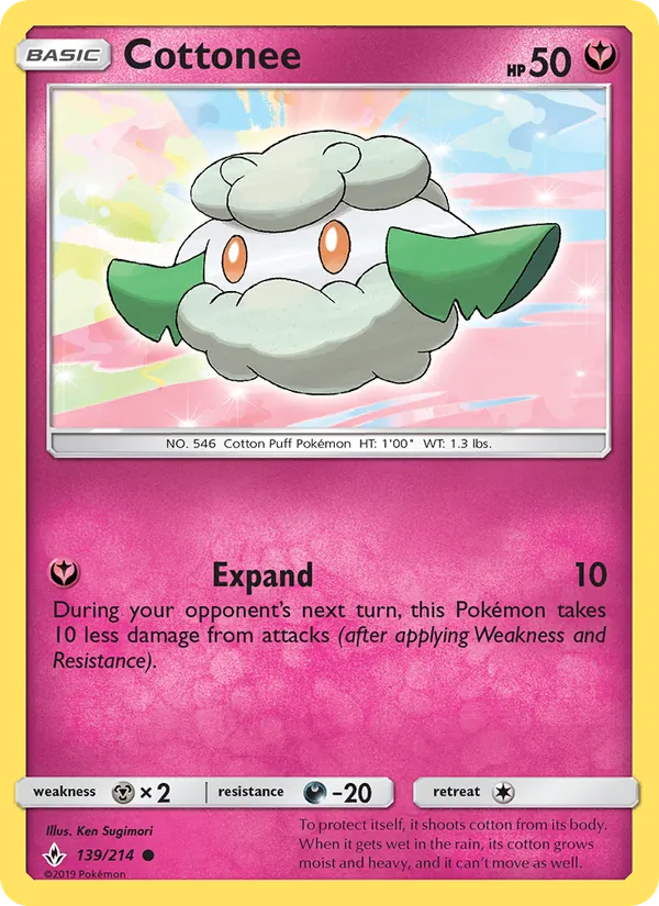 Cottonee, Unbroken Bonds Nº 139