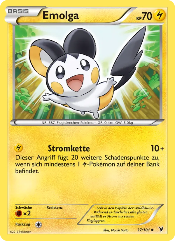 Emolga, Königliche Siege No. 37