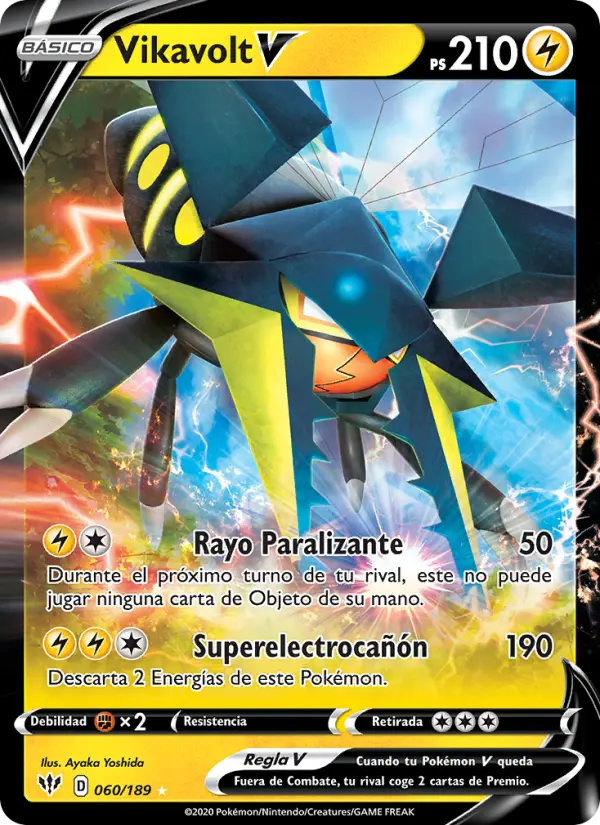 Vikavolt V, Oscuridad Incandescente Nº 60
