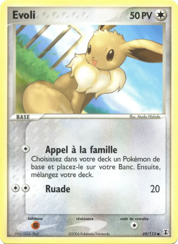 Evoli, EX Espèces Delta Nº 69
