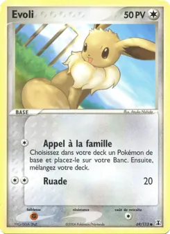 Evoli, EX Espèces Delta No. 69 Normal