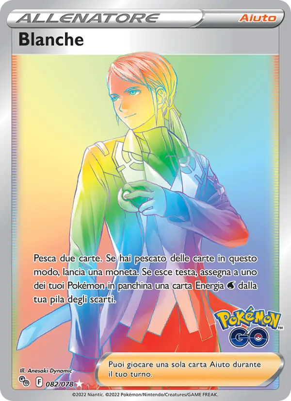 Blanche, Pokémon GO No. 082