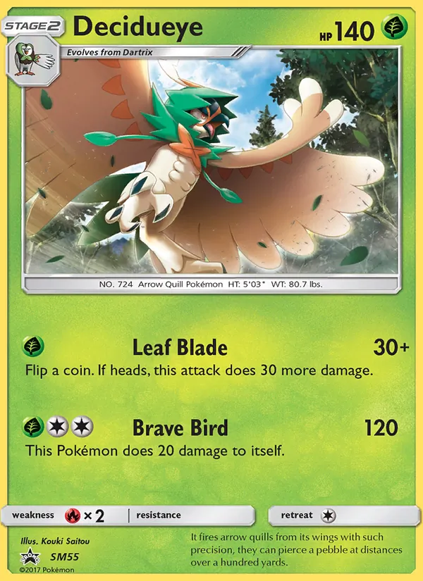 Decidueye, SM Black Star Promos No. SM55