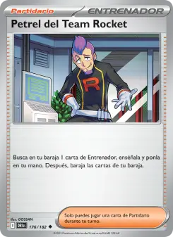 Petrel del Team Rocket, Rivales Predestinados No. 176 Normal