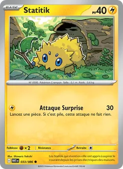 Statitik, Flamme Blanche Nº 033 Normal