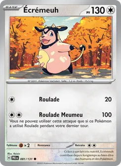 Écrémeuh, Évolutions Prismatiques No. 081 Normal