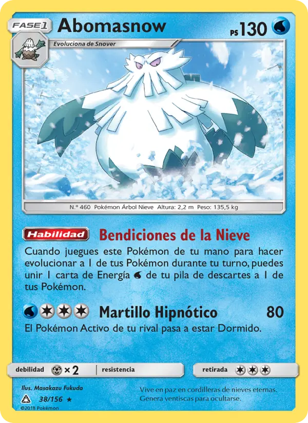 Abomasnow, Ultraprisma No. 38