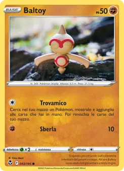 Baltoy, Tempesta Argentata Nº 093 Normal