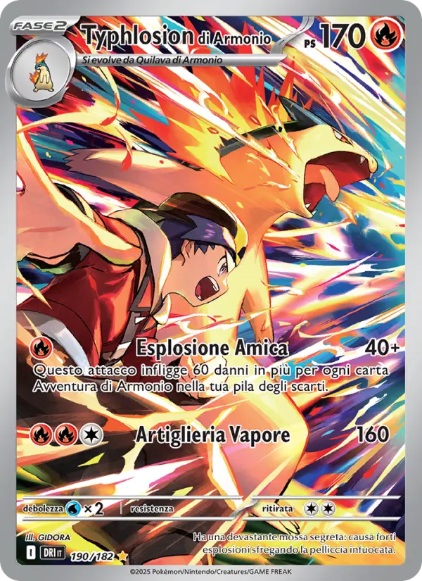 Typhlosion di Armonio, Rivali Predestinati No. 190