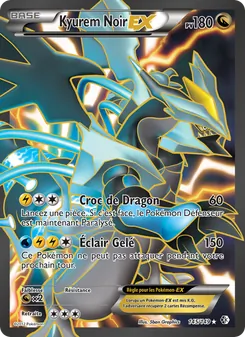 Kyurem Noir-EX, Frontières Franchies No. 145 Normal