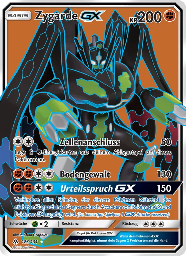 Zygarde GX, Grauen Der Lichtfinsternis No. 123