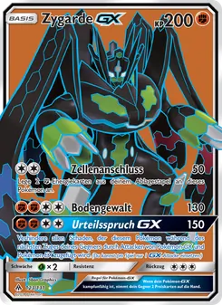 Zygarde GX, Grauen Der Lichtfinsternis No. 123 Normal