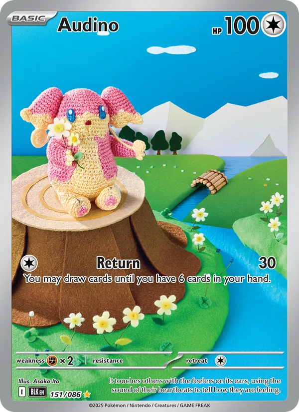 Audino, Black Bolt No. 151