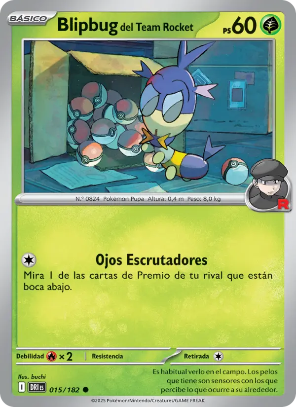 Blipbug del Team Rocket, Rivales Predestinados No. 015