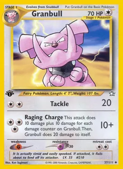 Granbull, Neo Genesis Nº 37 Normal
