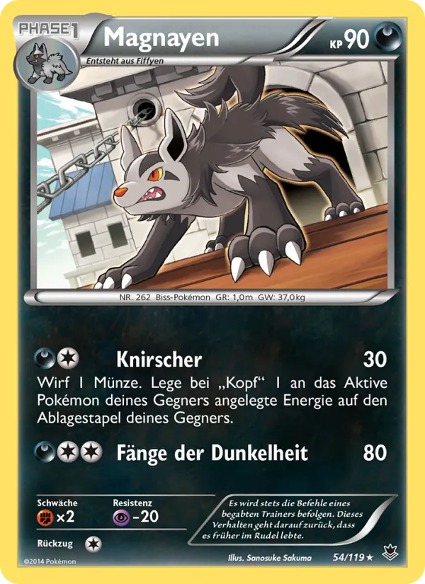 Magnayen, Phantomkräfte No. 54