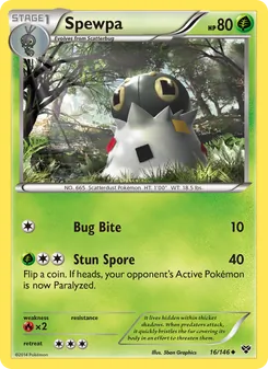 Spewpa, XY No. 16 Normal
