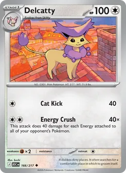 Delcatty, Ascended Heroes Nº 166 Normal