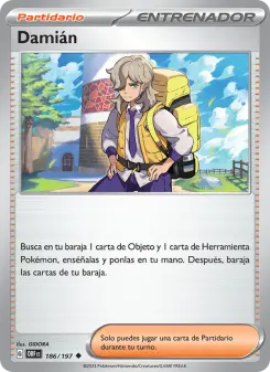 Damián, Llamas Obsidianas Nº 186 Normal