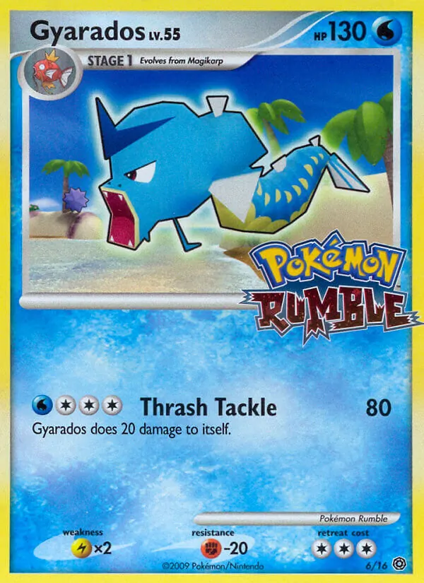 Gyarados, Pokémon Rumble No. 6