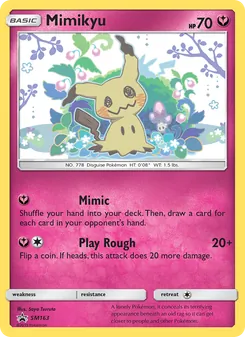 Mimikyu, SM Black Star Promos No. SM163 Normal