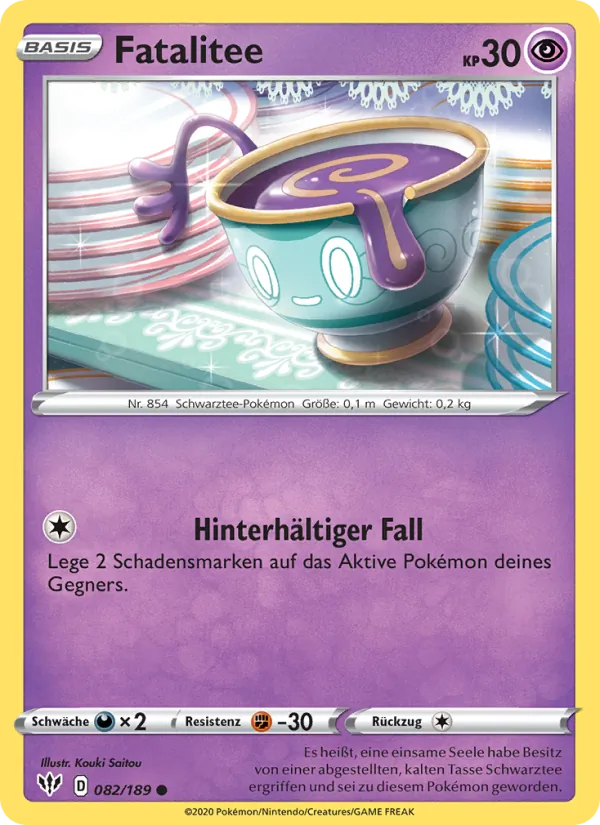Fatalitee, Flammende Finsternis No. 82