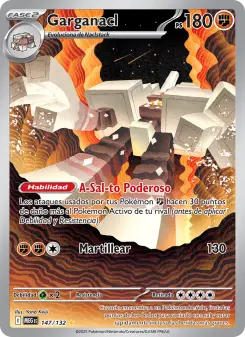 Garganacl, Megaevolución No. 147 Holo