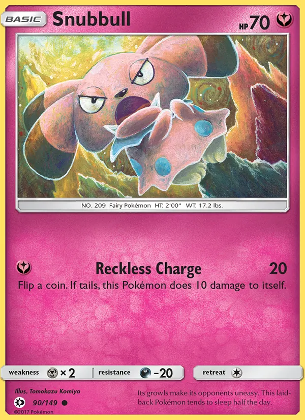 Snubbull, Sun & Moon Nº 90