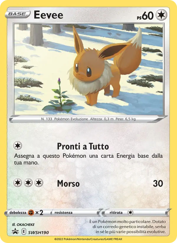 Eevee, SPSC Promo No. SWSH190