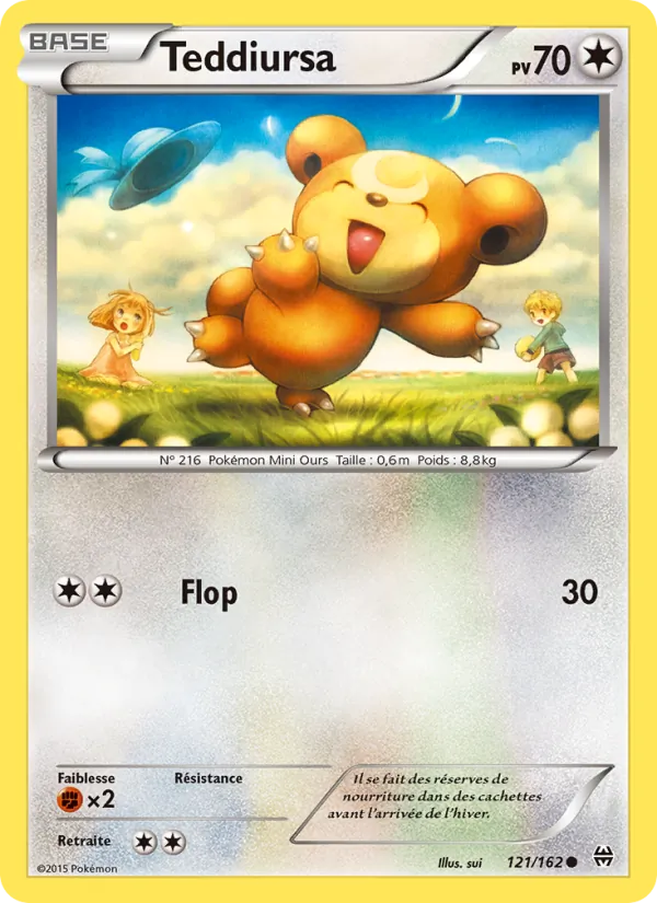 Teddiursa, Impulsion Turbo No. 121