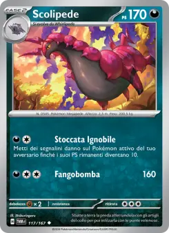 Scolipede, Crepuscolo Mascherato Nº 117 Normal