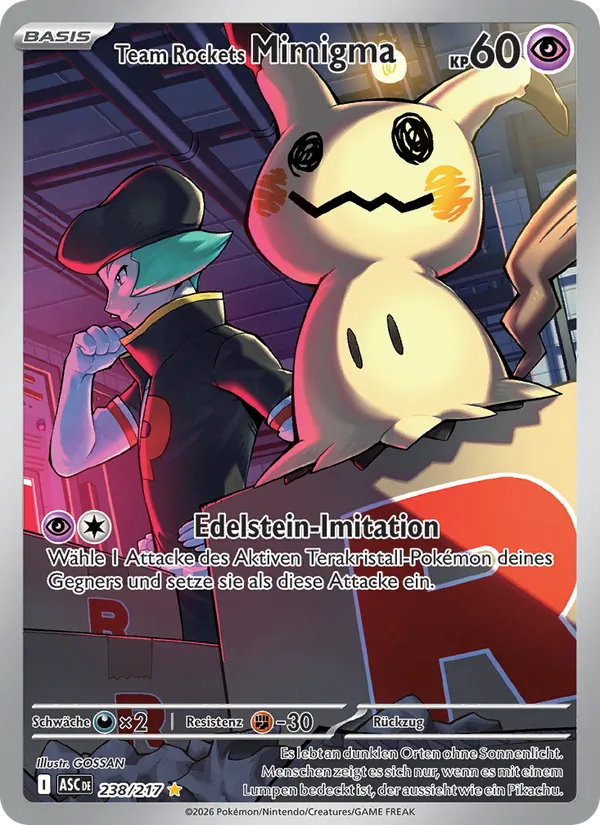 Team Rockets Mimigma, Erhabene Helden Nº 238
