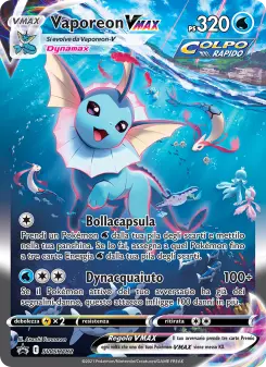 Vaporeon VMAX, SPSC Promo Nº SWSH182 Normal