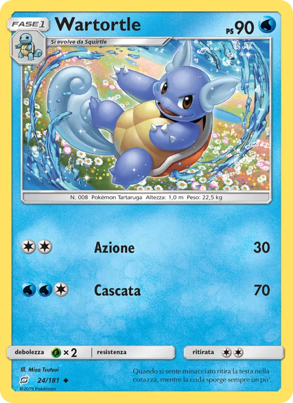 Wartortle, Gioco di Squadra Nº 24