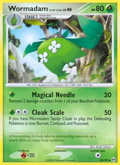 Wormadam Plant Cloak, Arceus No. 49 Normal