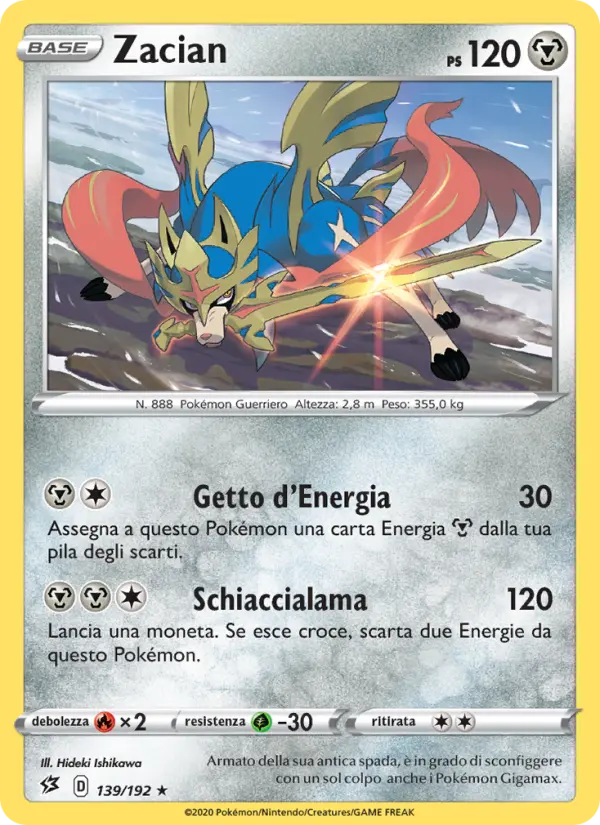 Zacian, Fragore Ribelle No. 139