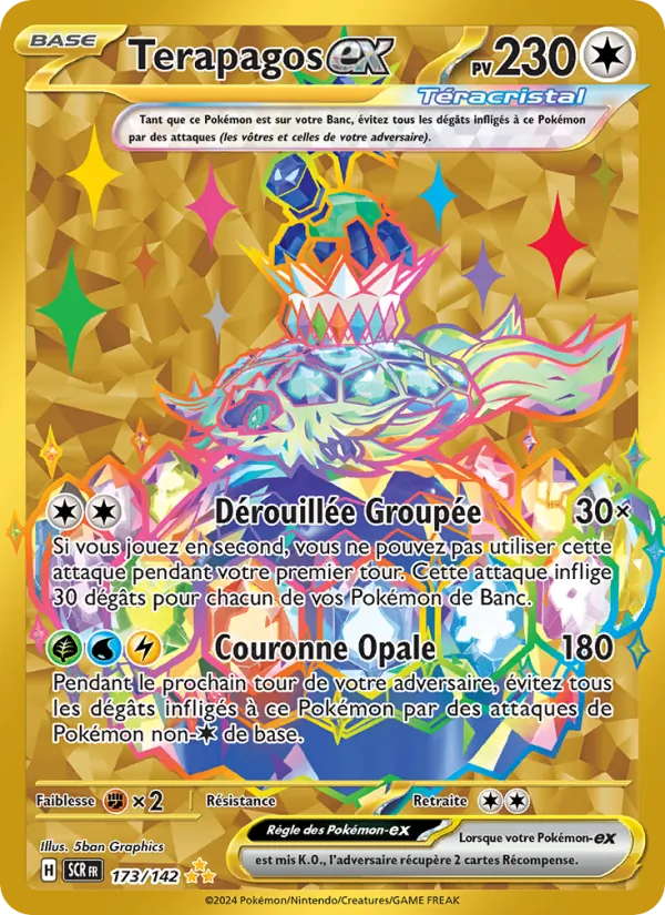 Terapagos-ex, Couronne Stellaire Nº 173