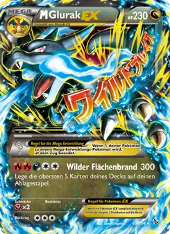 M-Glurak EX, Flammenmeer Nº 69 Normal
