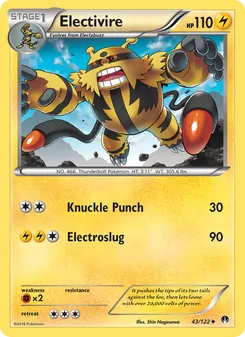 Electivire, BREAKpoint Nº 43 Normal