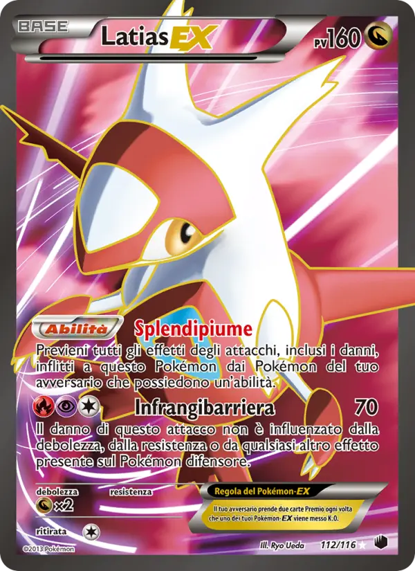 Latias-EX, Glaciazione Plasma No. 112