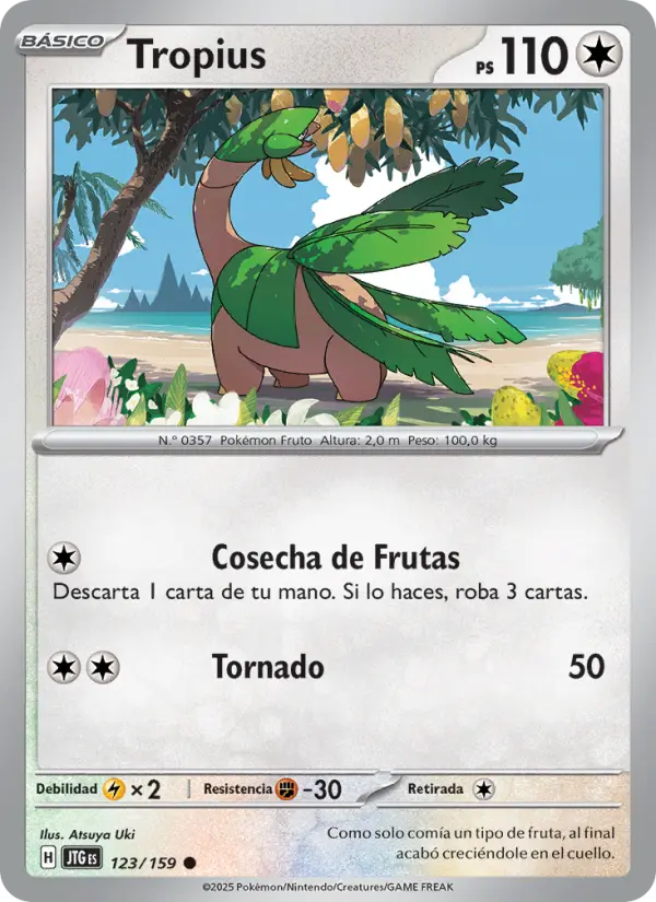 Tropius, Juntos de Aventuras No. 123