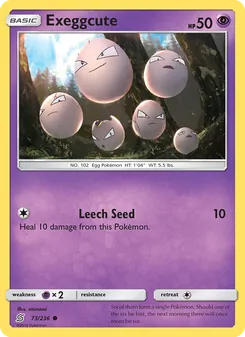 Exeggcute, Unified Minds No. 73 Normal