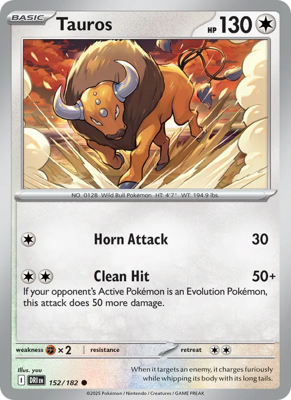 Tauros, Destined Rivals No. 152